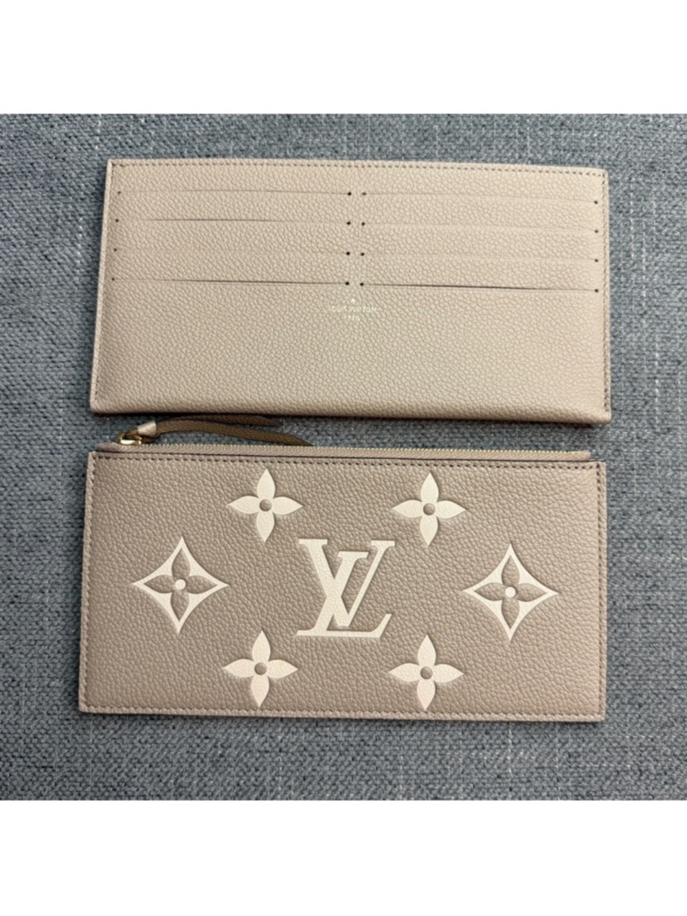 Louis Vuitton Felicie minogram bicolor INSERTS